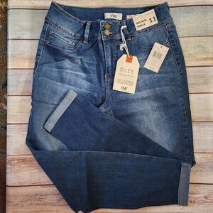 NWT YMI Blue Denim Ankle Jeans